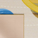 Diva 2019 Beige – Kinder Teppich – Rutschfester Kinderteppich mit weicher Oberfläche