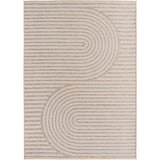 Arsen 1301 Beige – Wetterfester Teppich für Innen- & Außenbereiche