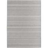 Arsen 1303 Grau – Wetterfester Teppich für Innen- & Außenbereiche