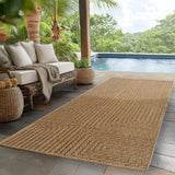 Moss 1404 Beige – Wetterfester Teppich für Innen- & Außenbereiche