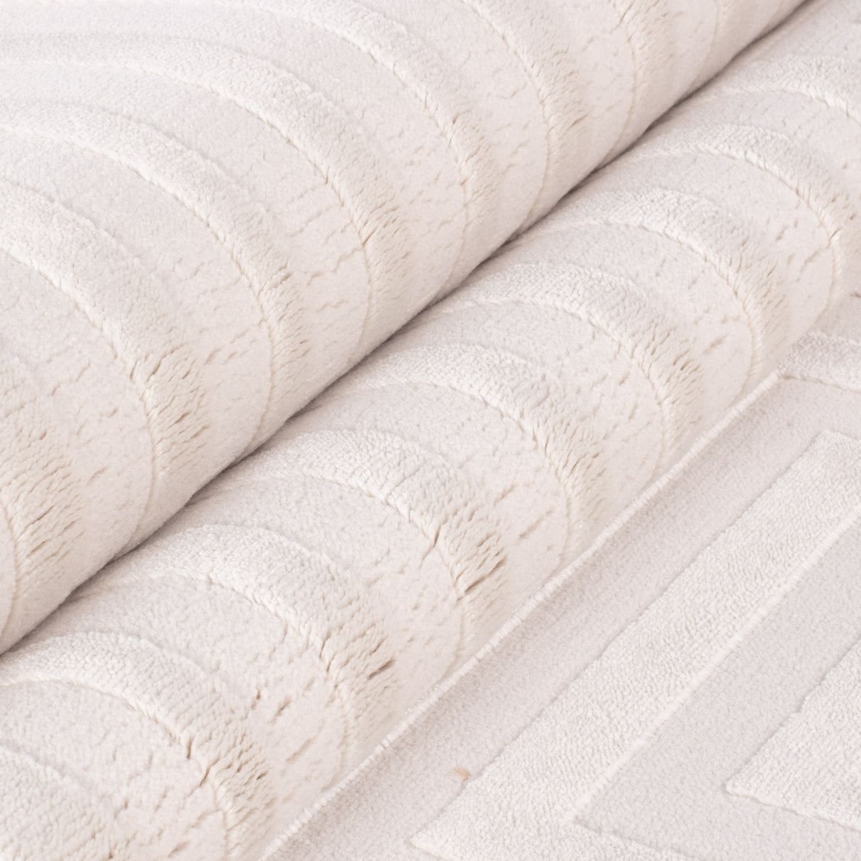 Bellino 1111 Creme – 3D Effekt Teppich mit moderner Struktur