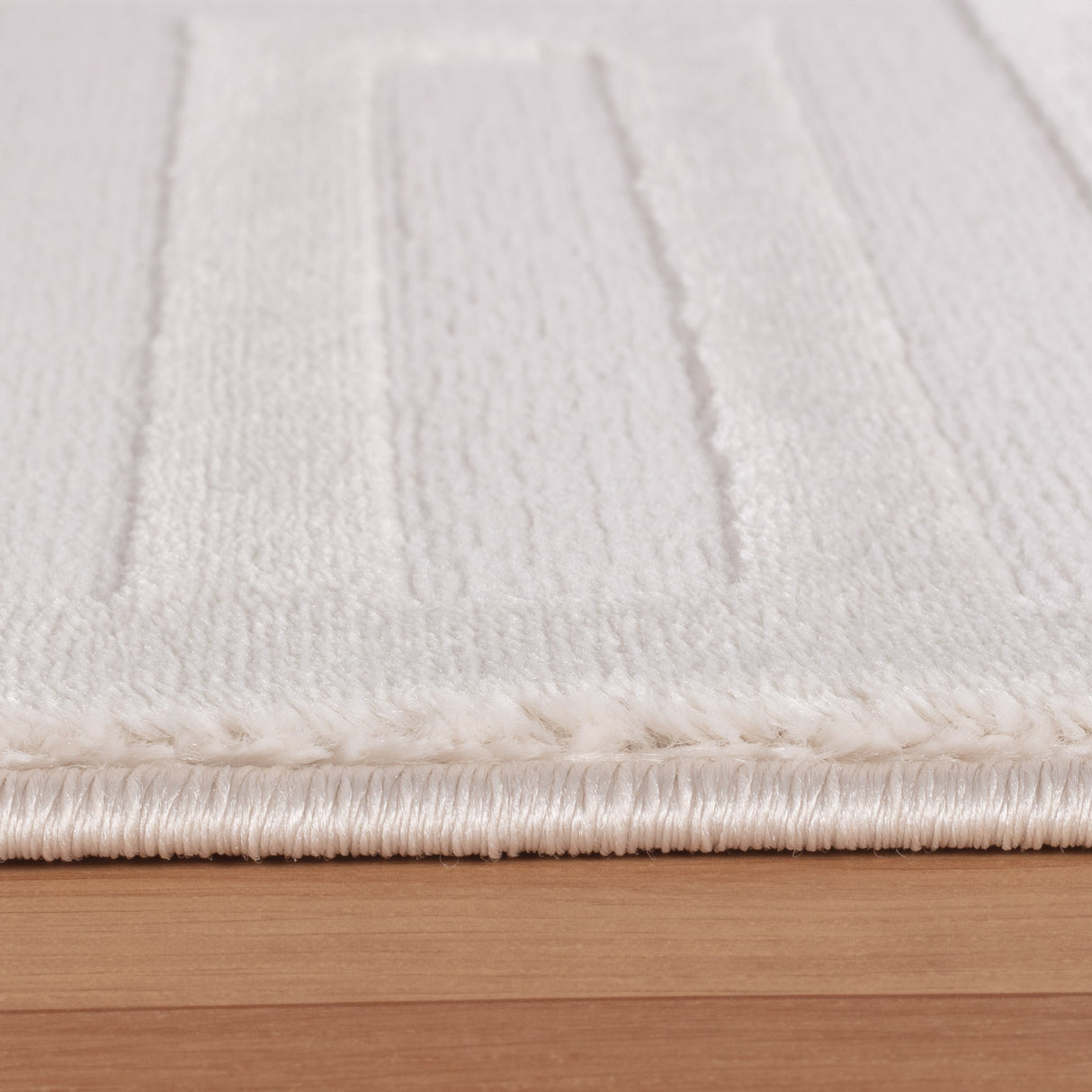 Bellino 1111 Creme – 3D Effekt Teppich mit moderner Struktur