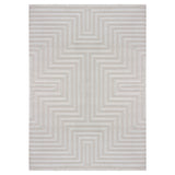 Bellino 1111 Silber – 3D Effekt Teppich mit moderner Struktur