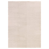 Bellino 1112 Beige – 3D Effekt Teppich mit moderner Struktur