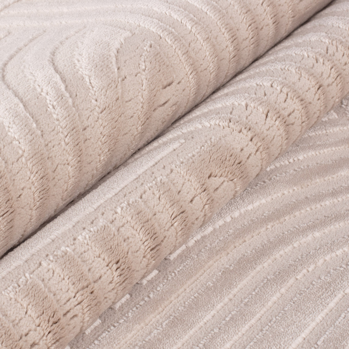 Bellino 1112 Beige – 3D Effekt Teppich mit moderner Struktur