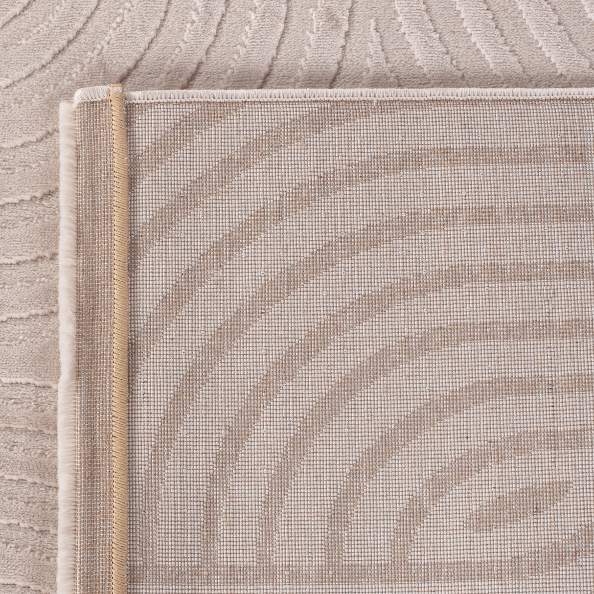 Bellino 1112 Beige – 3D Effekt Teppich mit moderner Struktur