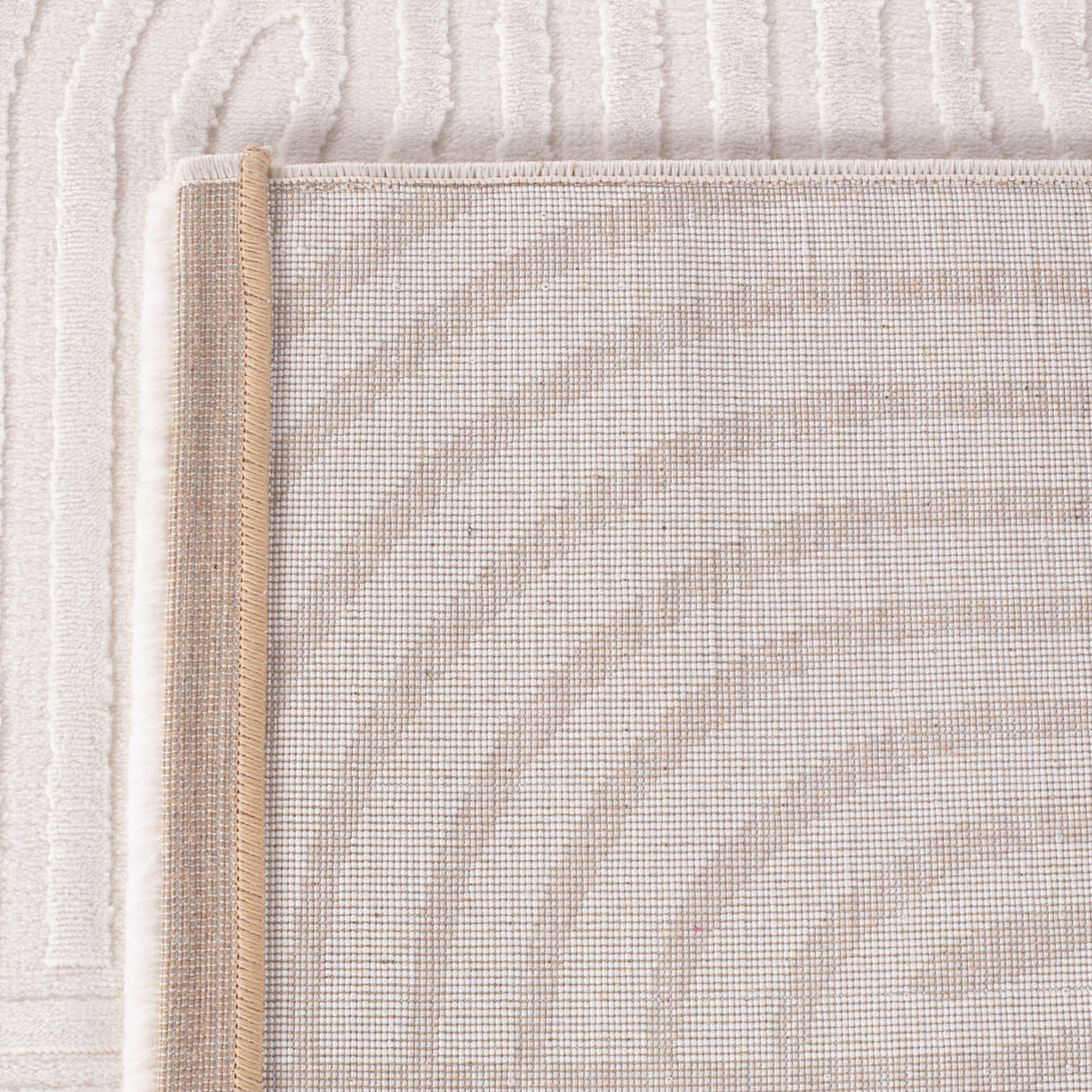 Bellino 1112 Creme – 3D Effekt Teppich mit moderner Struktur