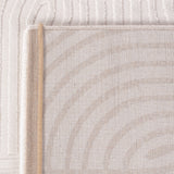 Bellino 1112 Creme – 3D Effekt Teppich mit moderner Struktur
