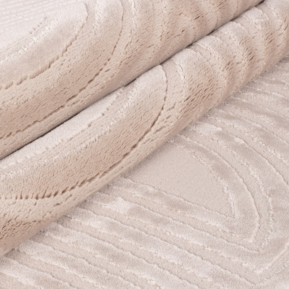 Bellino 1113 Beige – 3D Effekt Teppich mit moderner Struktur