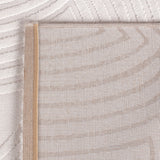 Bellino 1113 Creme – 3D Effekt Teppich mit moderner Struktur