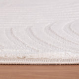 Bellino 1113 Creme – 3D Effekt Teppich mit moderner Struktur
