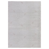 Bellino 1113 Silber – 3D Effekt Teppich mit moderner Struktur