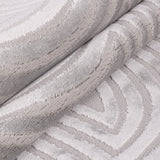 Bellino 1113 Silber – 3D Effekt Teppich mit moderner Struktur