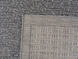 Ritim 1902 Grau – Wetterfester Indoor- & Outdoor-Teppich mit robuster Struktur