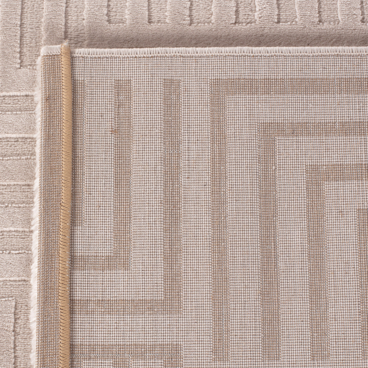 Bellino 1114 Beige – 3D Effekt Teppich mit moderner Struktur