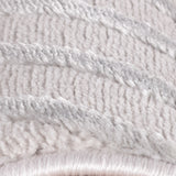 Bellino 1115 Silber – 3D Effekt Teppich mit moderner Struktur
