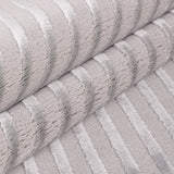 Bellino 1115 Silber – 3D Effekt Teppich mit moderner Struktur