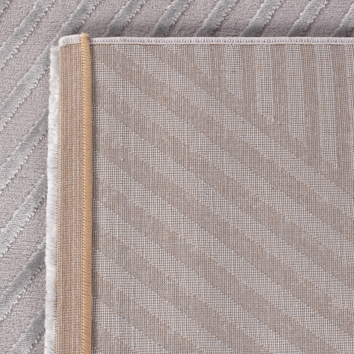 Bellino 1115 Silber – 3D Effekt Teppich mit moderner Struktur