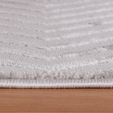 Bellino 1115 Silber – 3D Effekt Teppich mit moderner Struktur