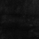 Nora 1400 Schwarz –  Moderner Uni Teppich mit rutschfester Filz-Rückseite