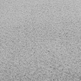 Nora 1400 Silber –  Moderner Uni Teppich mit rutschfester Filz-Rückseite