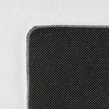 Nora 1400 Weiß –  Moderner Uni Teppich mit rutschfester Filz-Rückseite