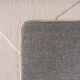 Benzano 1613 Creme – Moderner Uni Teppich mit zeitlosem Design