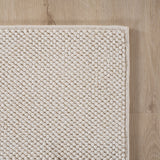 Mimoza 2200 Creme – Moderner Uni Teppich mit zeitlosem Design