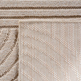 Mimoza 2201 Beige – Moderner Uni Teppich mit zeitlosem Design