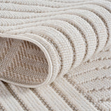 Mimoza 2201 Creme – Moderner Uni Teppich mit zeitlosem Design