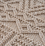 Mimoza 2202 Beige – Moderner Uni Teppich mit zeitlosem Design