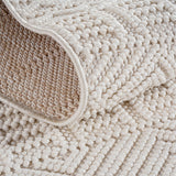 Mimoza 2202 Creme – Moderner Uni Teppich mit zeitlosem Design