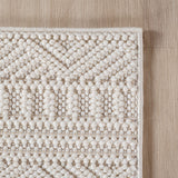 Mimoza 2202 Creme – Moderner Uni Teppich mit zeitlosem Design