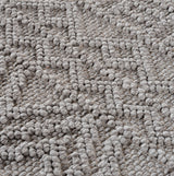 Mimoza 2202 Silber – Moderner Uni Teppich mit zeitlosem Design