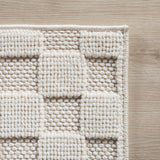 Mimoza 2203 Creme – Moderner Uni Teppich mit zeitlosem Design