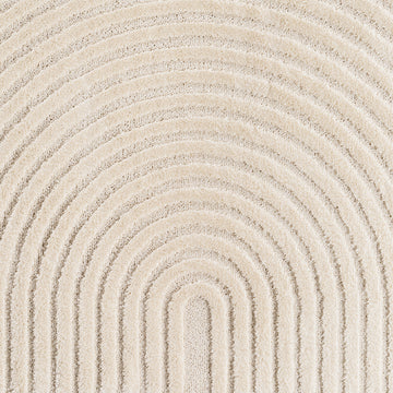 Pera 1122 Creme – Eleganter Uni Teppich mit ruhiger Ausstrahlung