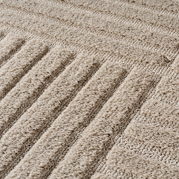 Pera 1123 Beige – Eleganter Uni Teppich mit ruhiger Ausstrahlung