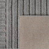 Pera 1123 Silber – Eleganter Uni Teppich mit ruhiger Ausstrahlung