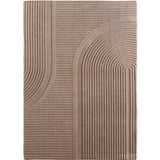 Benzano 1612 Beige – Moderner Uni Teppich mit zeitlosem Design