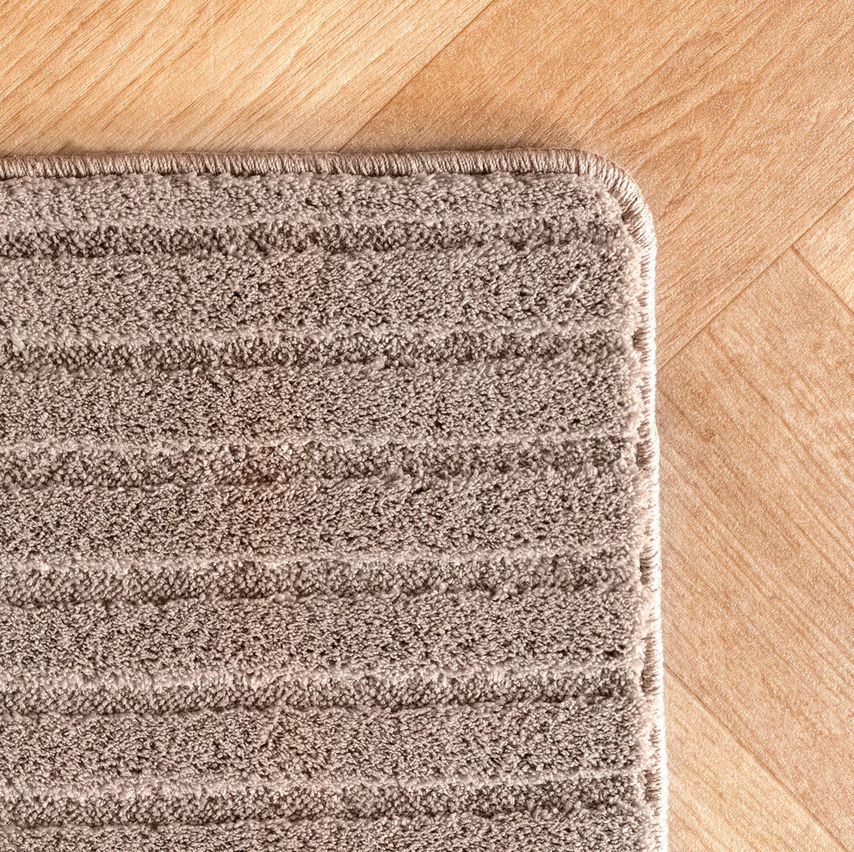 Benzano 1612 Beige – Moderner Uni Teppich mit zeitlosem Design