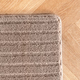 Benzano 1612 Beige – Moderner Uni Teppich mit zeitlosem Design