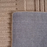 Benzano 1612 Beige – Moderner Uni Teppich mit zeitlosem Design