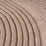 Benzano 1612 Beige – Moderner Uni Teppich mit zeitlosem Design