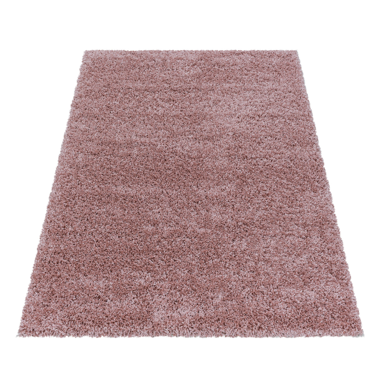 Paris 3000 Rosa – Hochflor Shaggy Teppich für luxuriösen Wohnkomfort