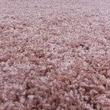 Paris 3000 Rosa – Hochflor Shaggy Teppich für luxuriösen Wohnkomfort
