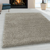 Paris 3000 Natur – Hochflor Shaggy Teppich für luxuriösen Wohnkomfort