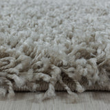 Paris 3000 Natur – Hochflor Shaggy Teppich für luxuriösen Wohnkomfort