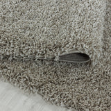 Paris 3000 Natur – Hochflor Shaggy Teppich für luxuriösen Wohnkomfort