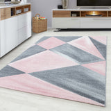 Alfa 1130 Pink – Modern solid-color carpet with a timeless design