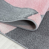Alfa 1130 Pink – Modern solid-color carpet with a timeless design